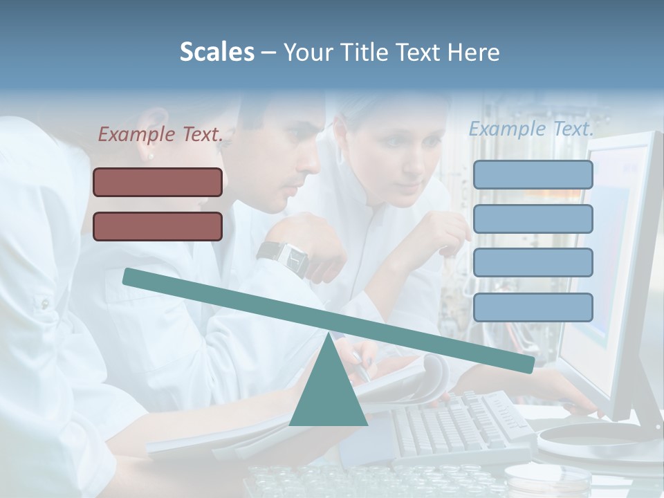 Beaker Chemical Study PowerPoint Template