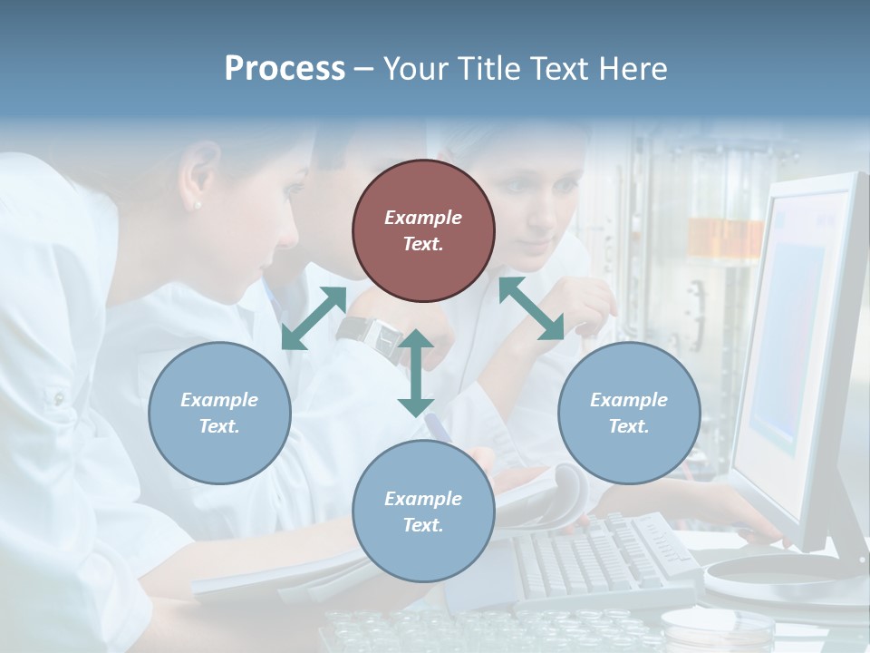 Beaker Chemical Study PowerPoint Template