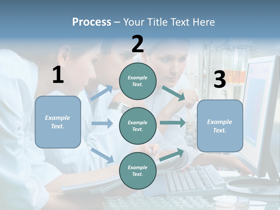 Beaker Chemical Study PowerPoint Template