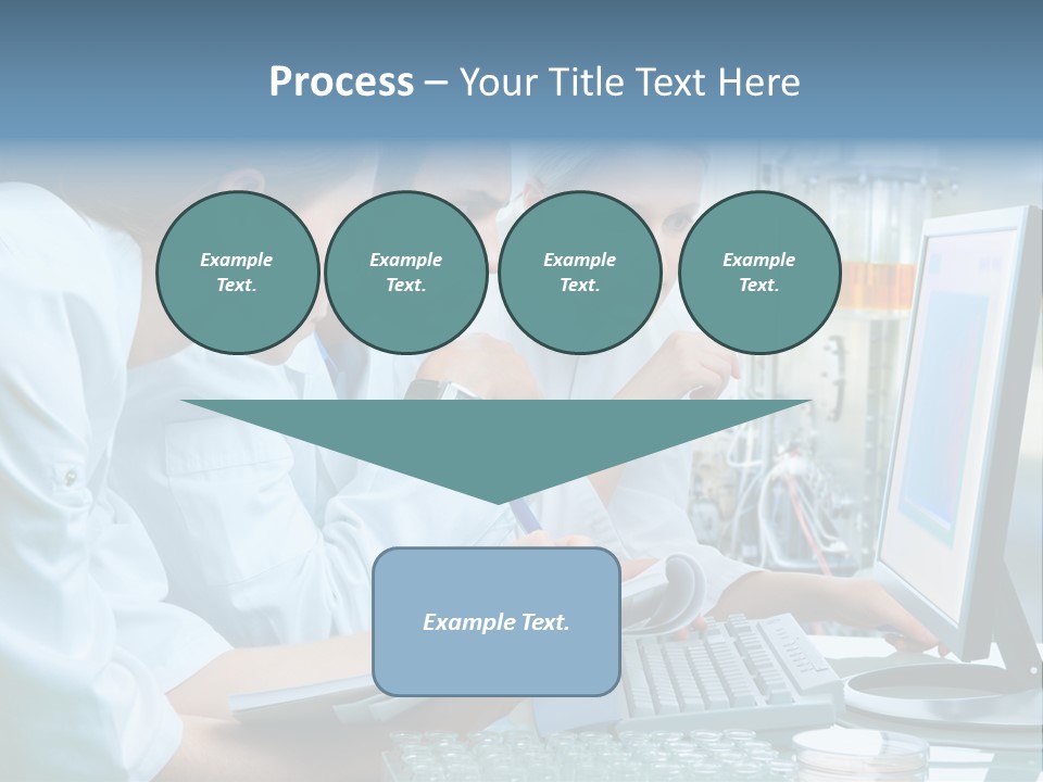Beaker Chemical Study PowerPoint Template