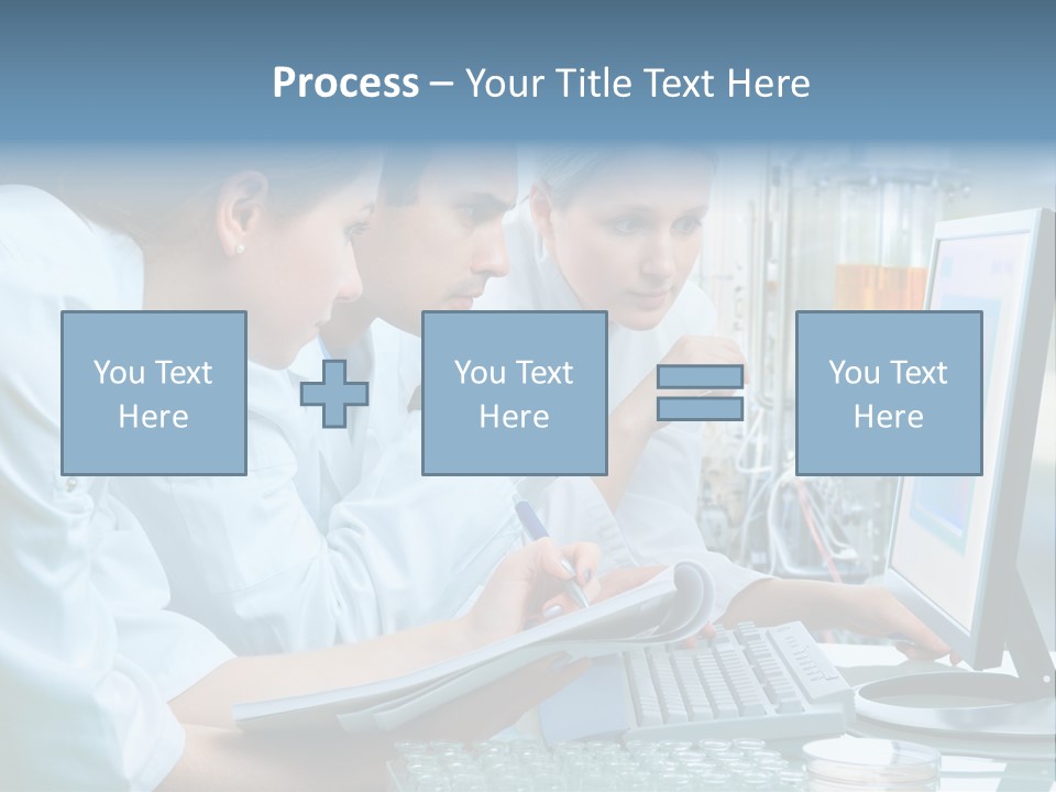 Beaker Chemical Study PowerPoint Template