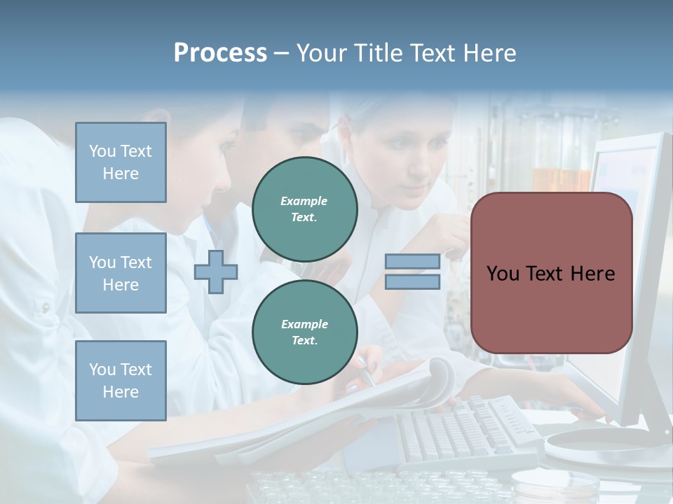 Beaker Chemical Study PowerPoint Template
