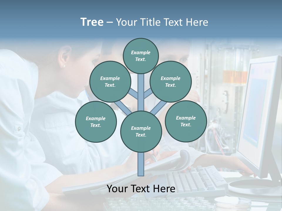 Beaker Chemical Study PowerPoint Template