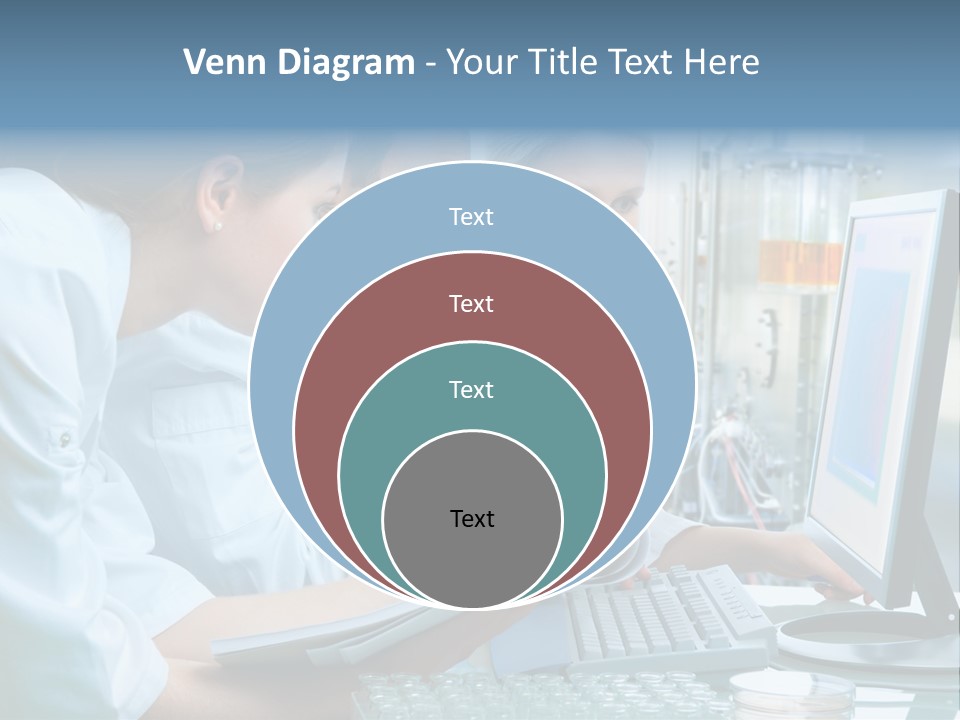 Beaker Chemical Study PowerPoint Template