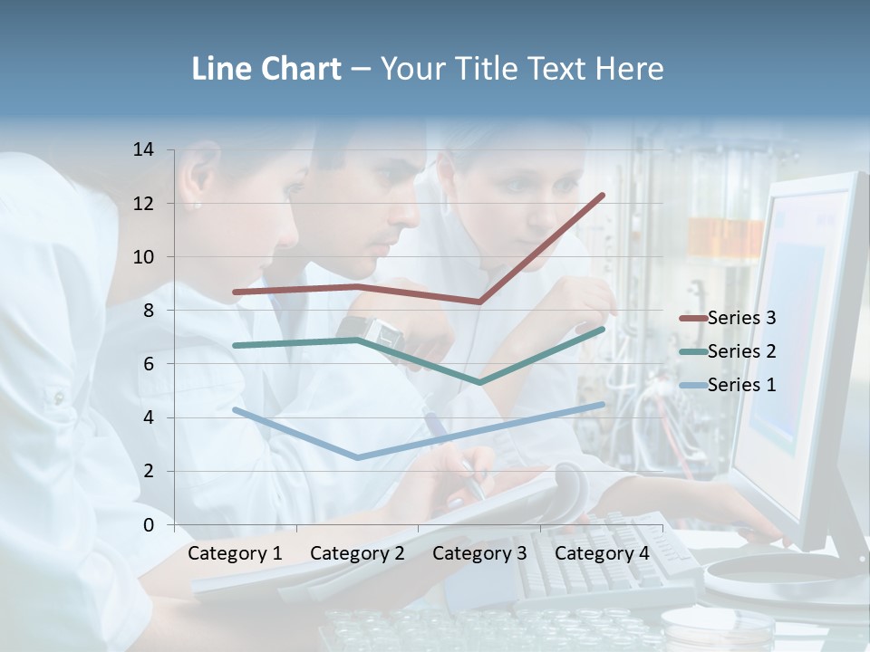 Beaker Chemical Study PowerPoint Template