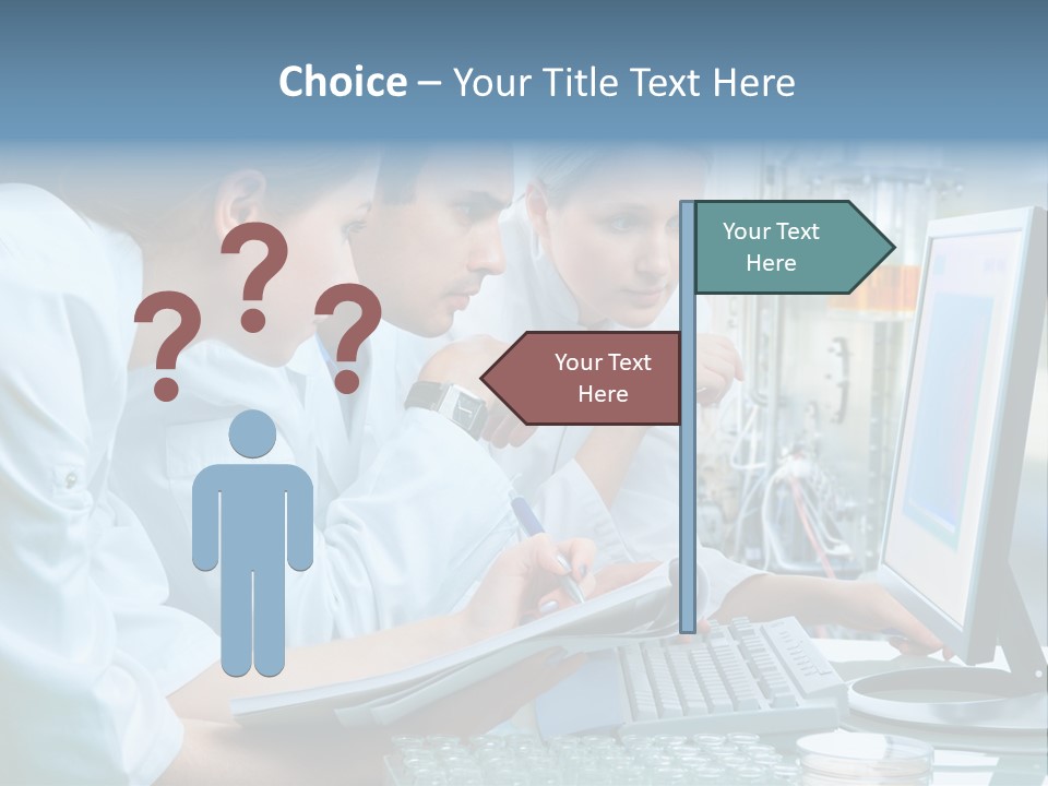 Beaker Chemical Study PowerPoint Template