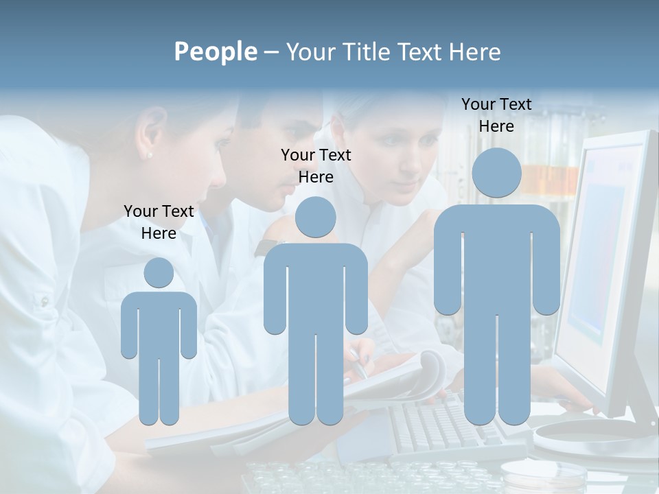 Beaker Chemical Study PowerPoint Template