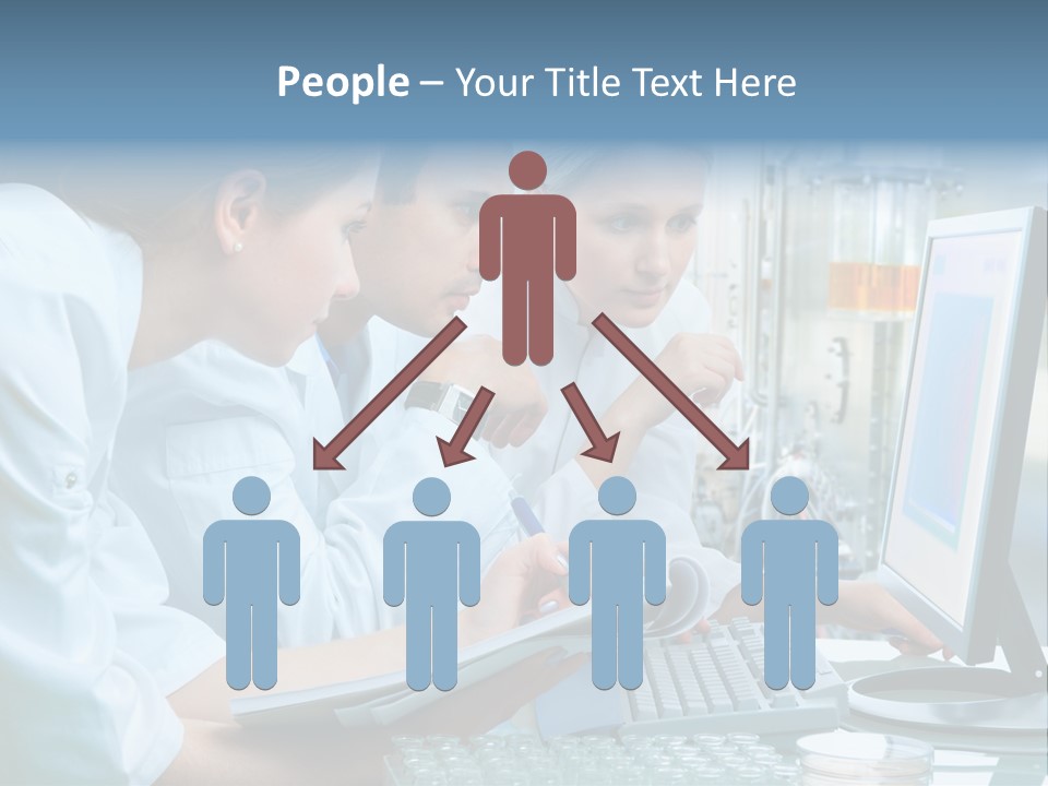 Beaker Chemical Study PowerPoint Template