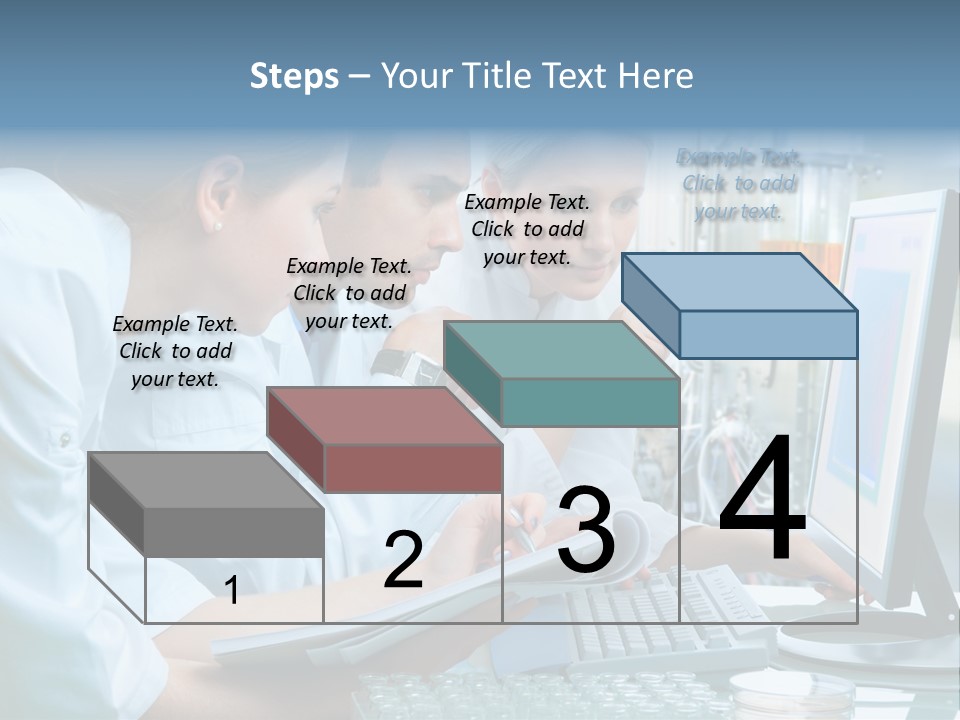 Beaker Chemical Study PowerPoint Template