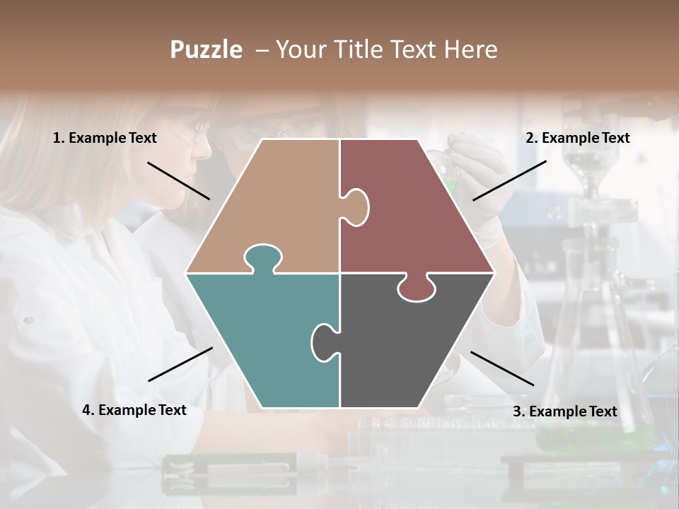 Research People Dna PowerPoint Template