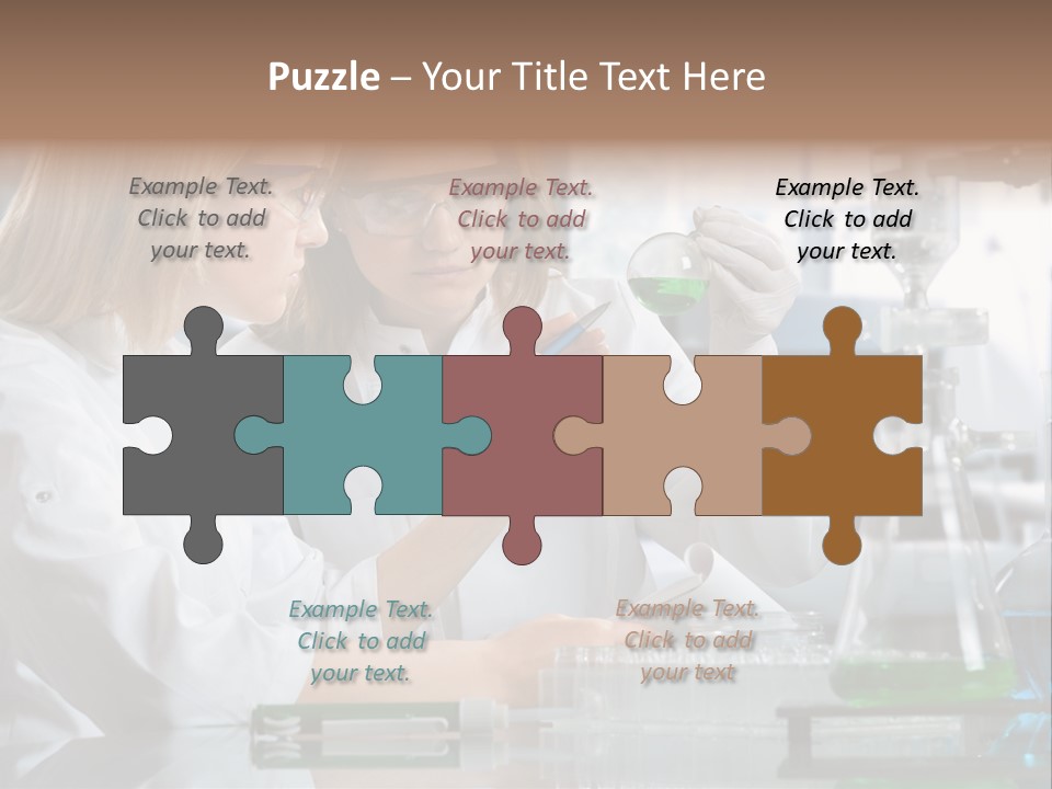 Research People Dna PowerPoint Template