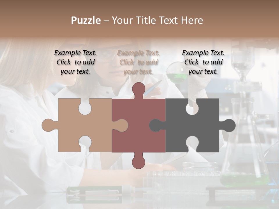 Research People Dna PowerPoint Template