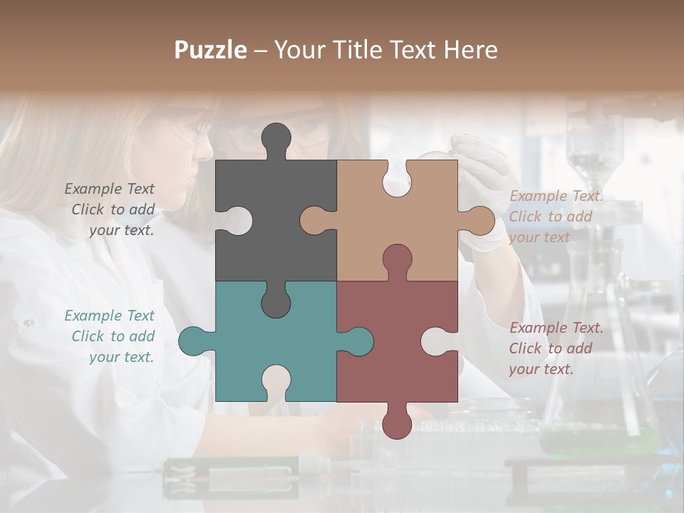 Research People Dna PowerPoint Template