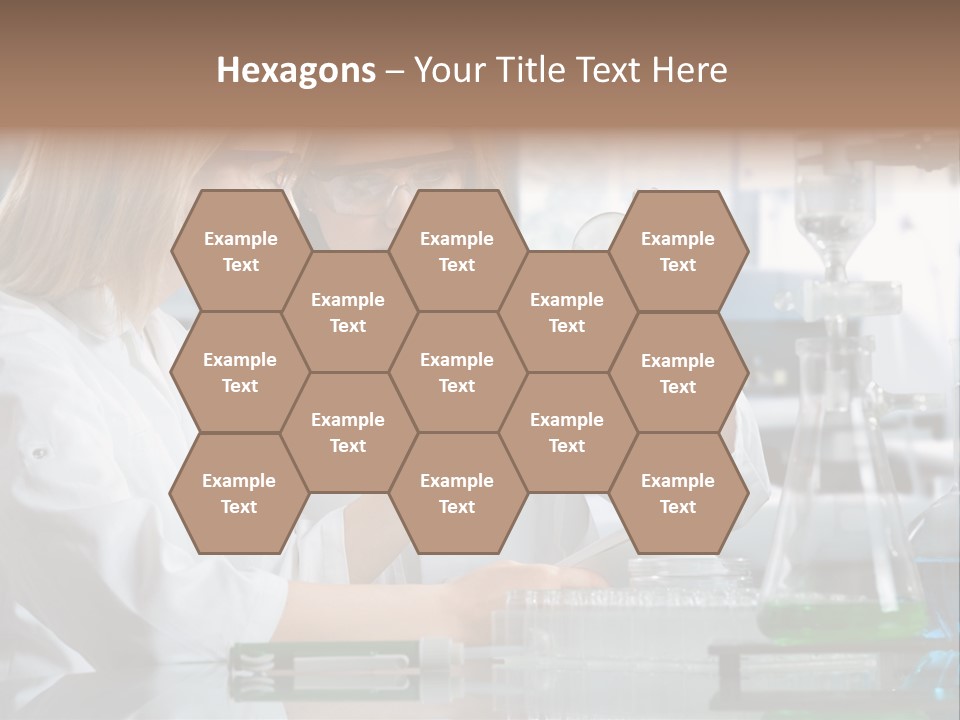 Research People Dna PowerPoint Template