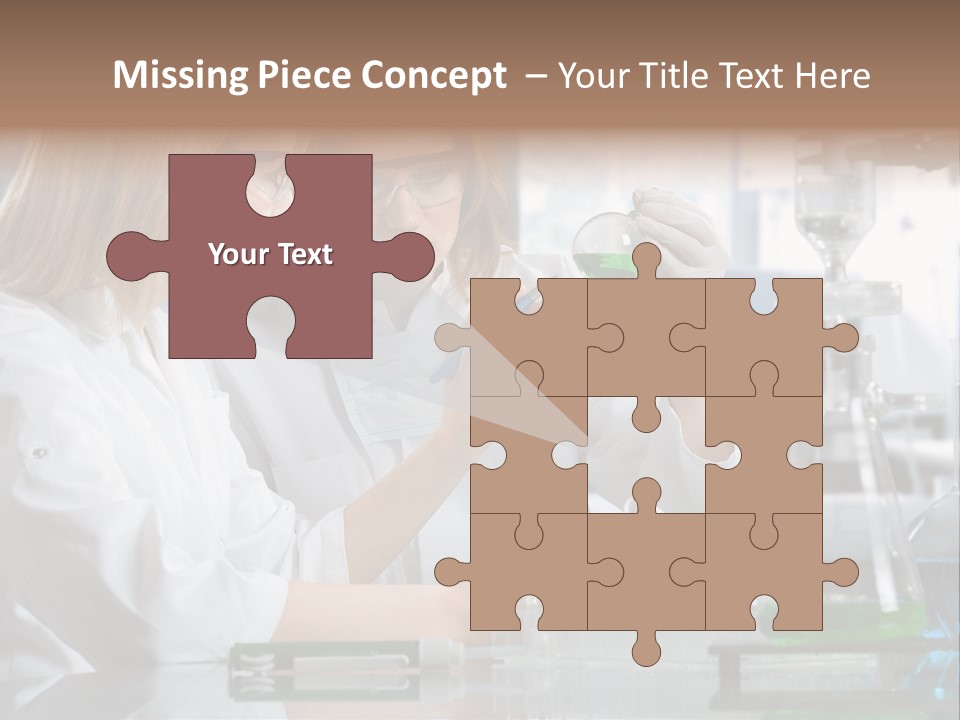 Research People Dna PowerPoint Template