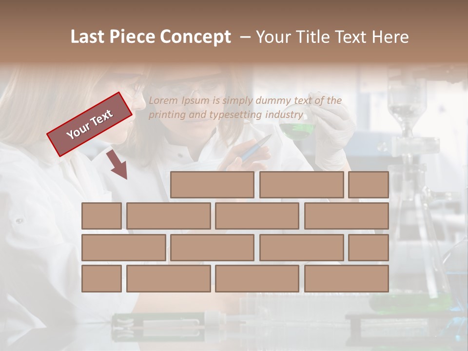 Research People Dna PowerPoint Template