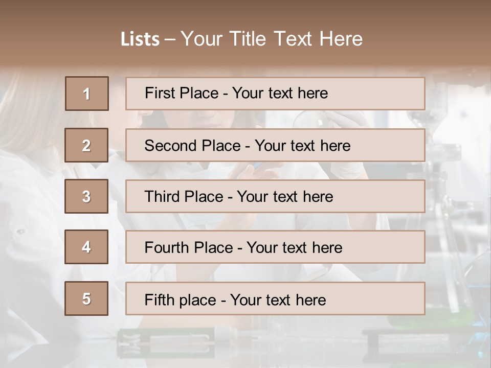 Research People Dna PowerPoint Template