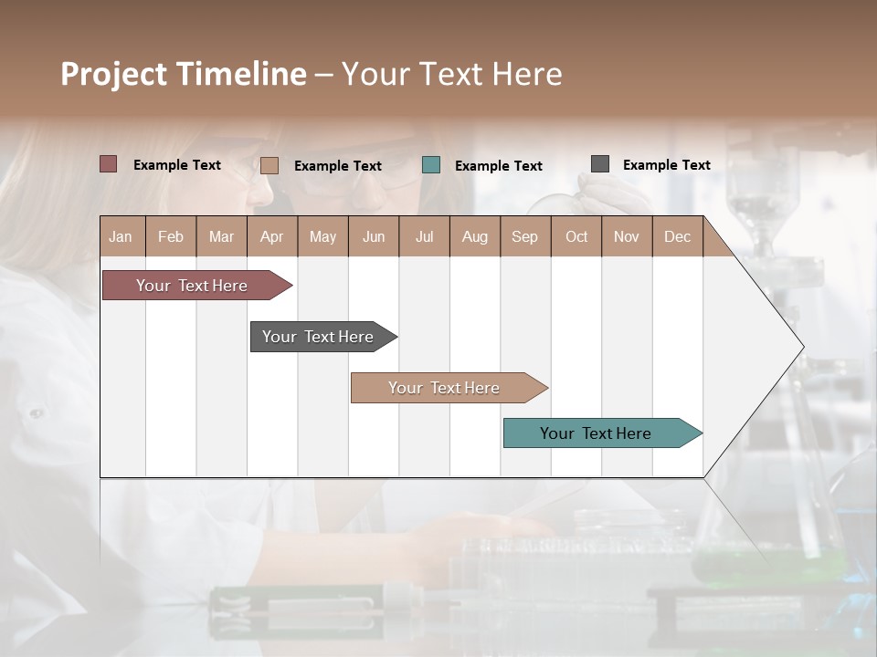 Research People Dna PowerPoint Template