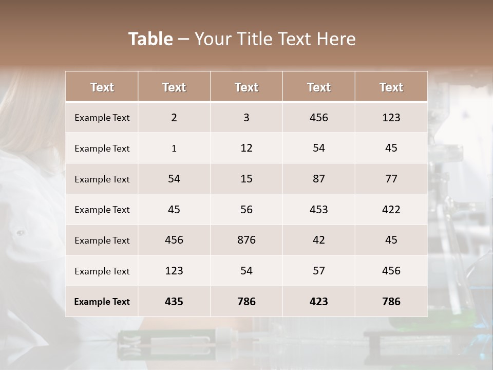 Research People Dna PowerPoint Template