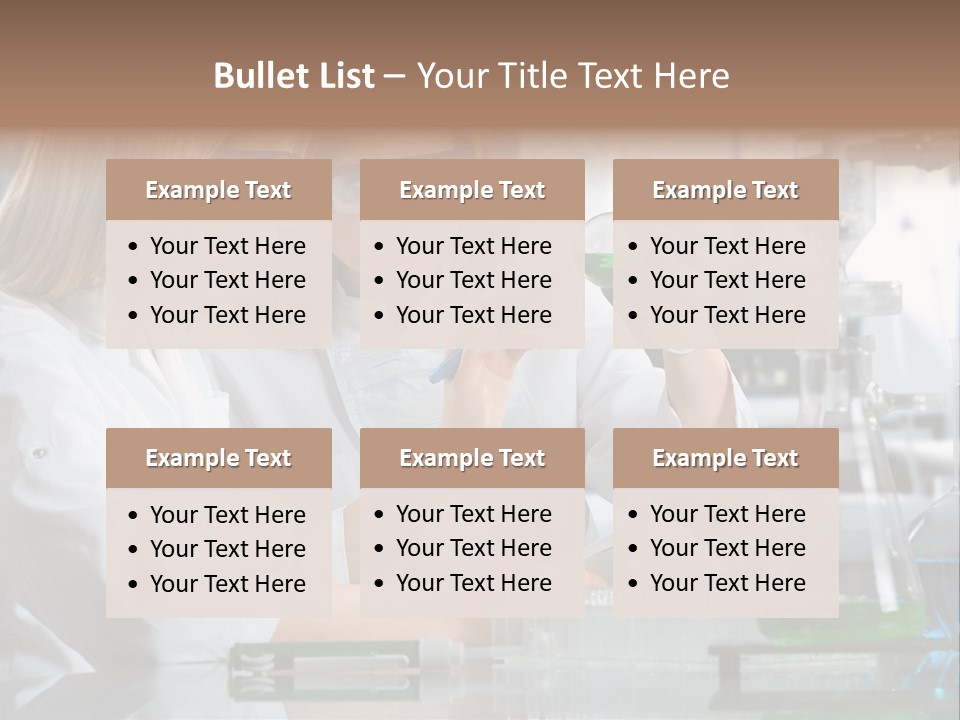 Research People Dna PowerPoint Template