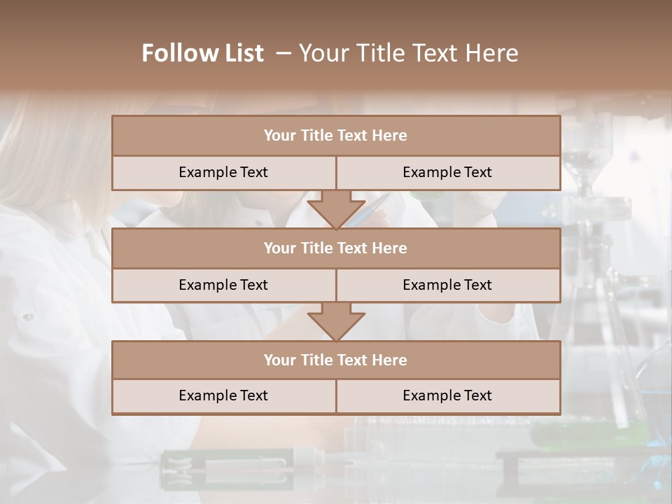 Research People Dna PowerPoint Template