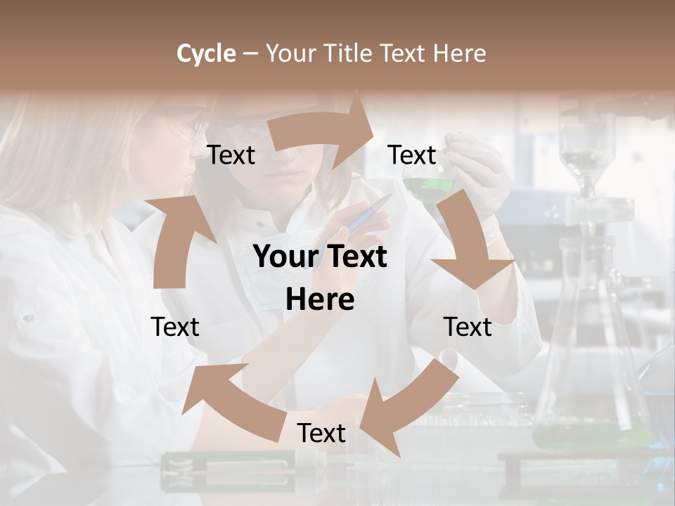 Research People Dna PowerPoint Template