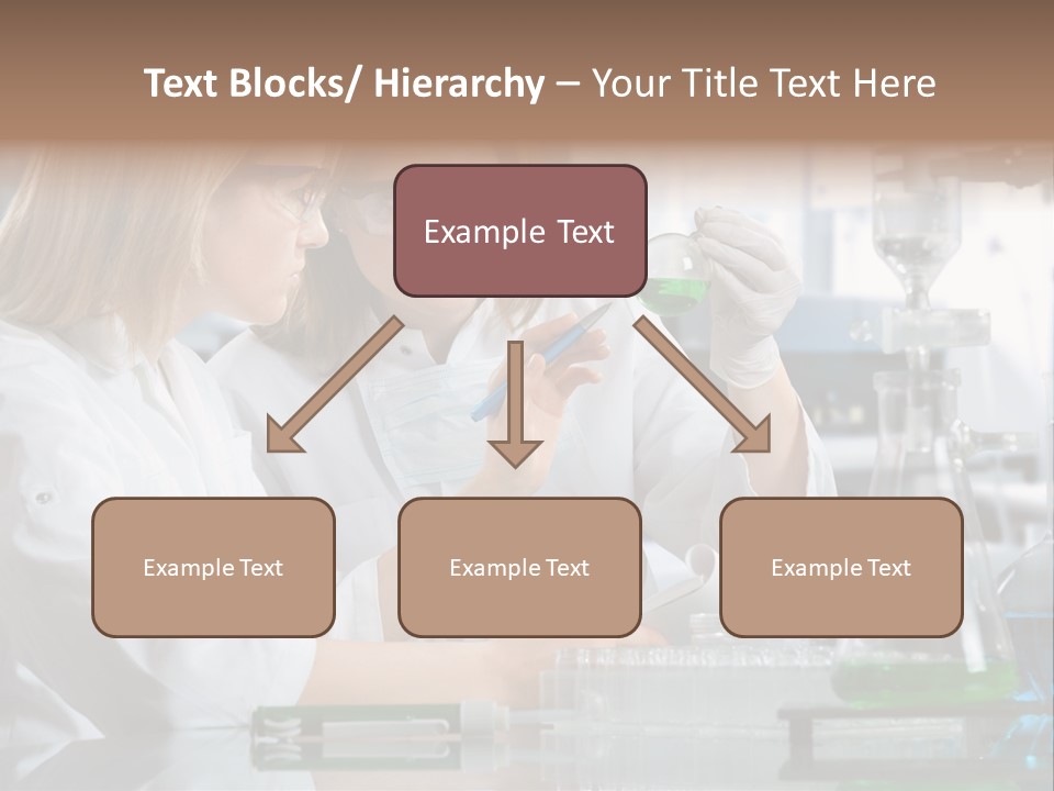 Research People Dna PowerPoint Template