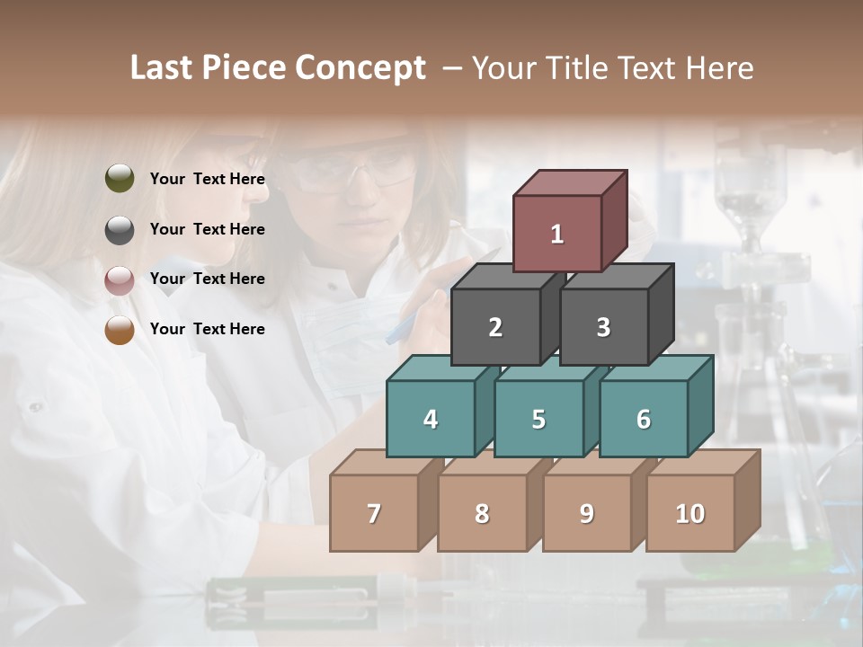 Research People Dna PowerPoint Template