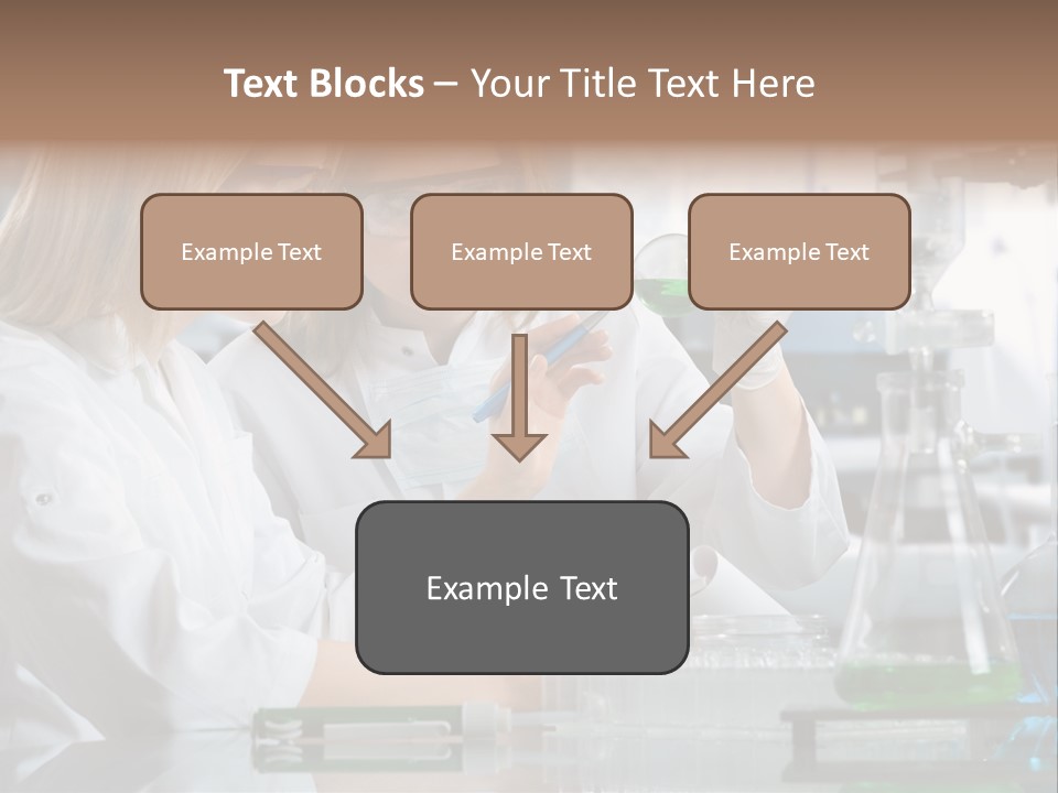 Research People Dna PowerPoint Template