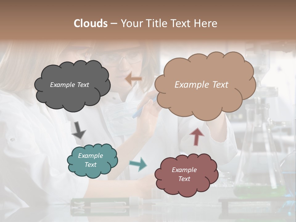 Research People Dna PowerPoint Template