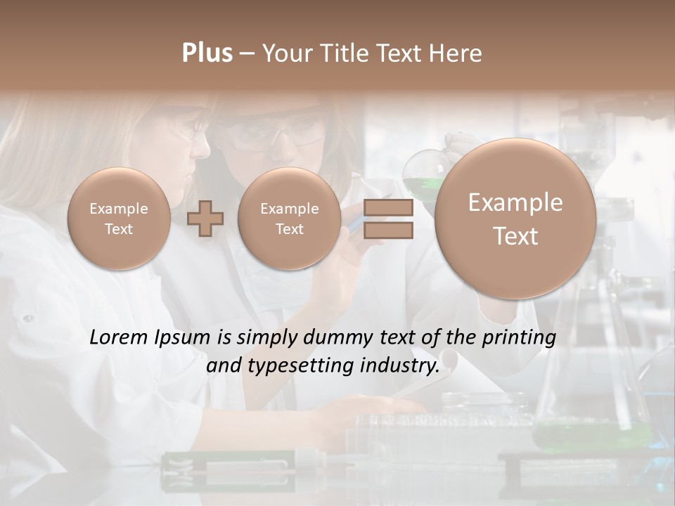 Research People Dna PowerPoint Template