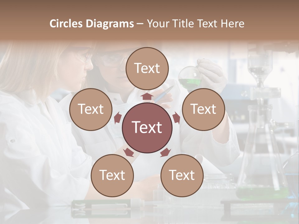 Research People Dna PowerPoint Template