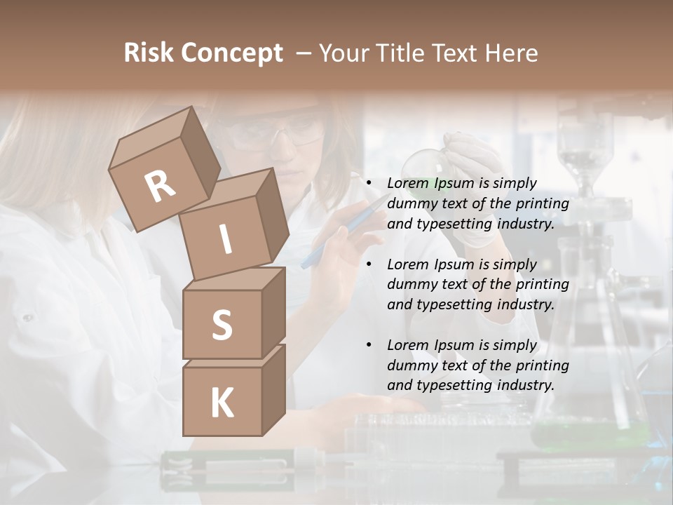 Research People Dna PowerPoint Template