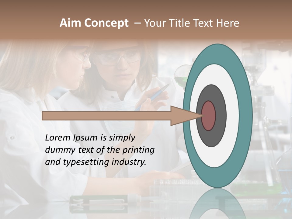 Research People Dna PowerPoint Template