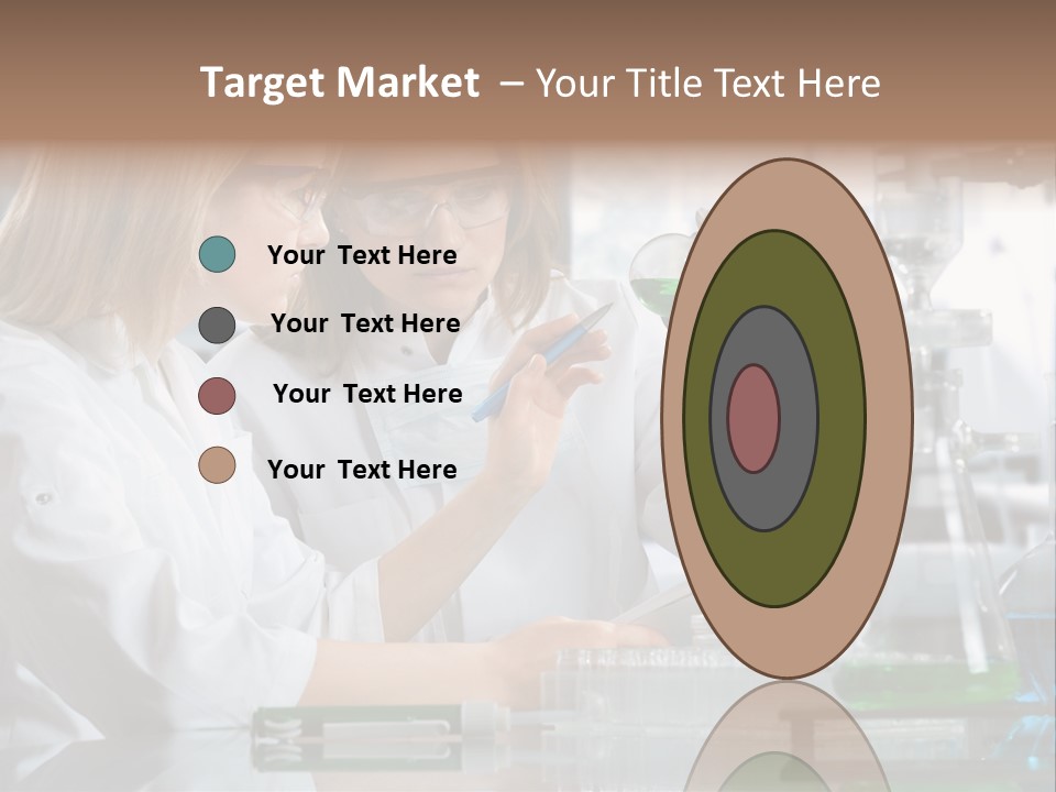 Research People Dna PowerPoint Template