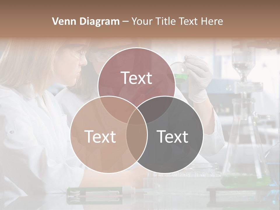 Research People Dna PowerPoint Template