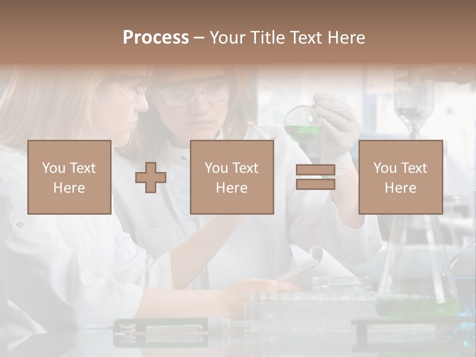 Research People Dna PowerPoint Template