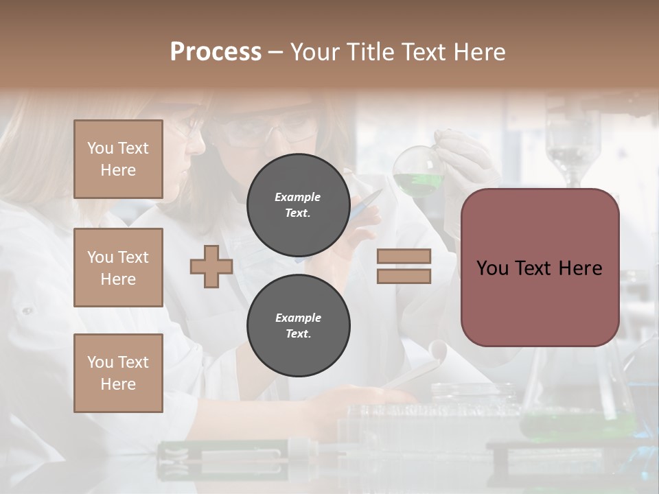 Research People Dna PowerPoint Template