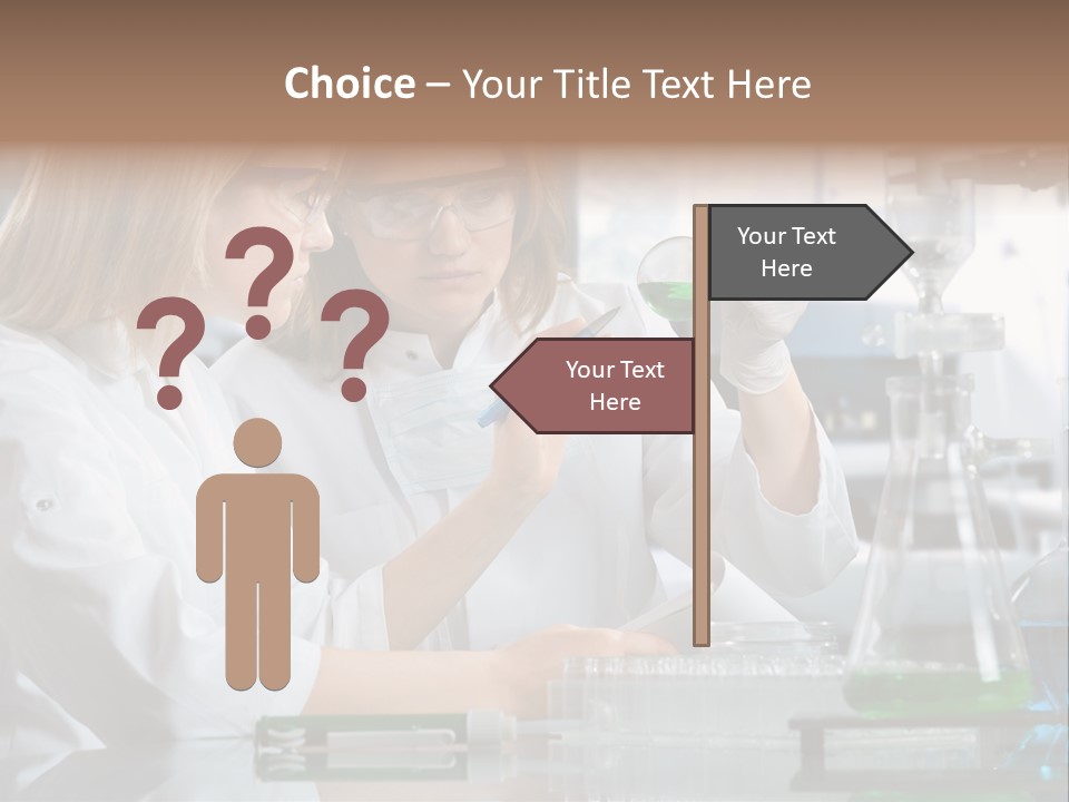 Research People Dna PowerPoint Template