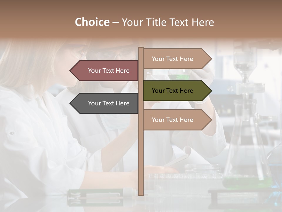 Research People Dna PowerPoint Template