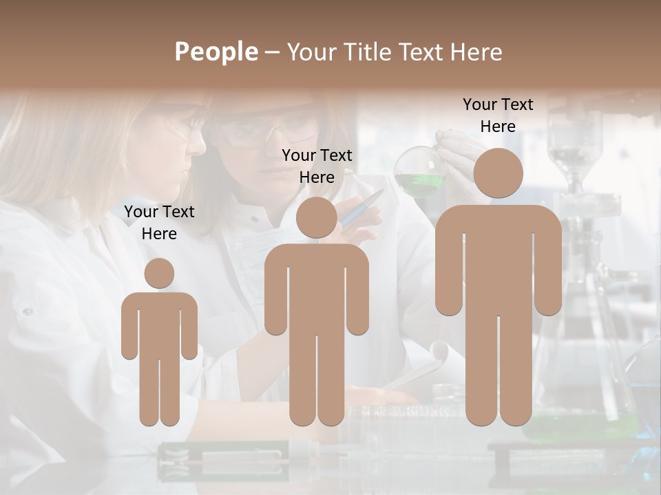 Research People Dna PowerPoint Template