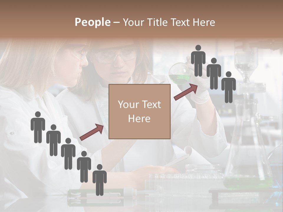 Research People Dna PowerPoint Template