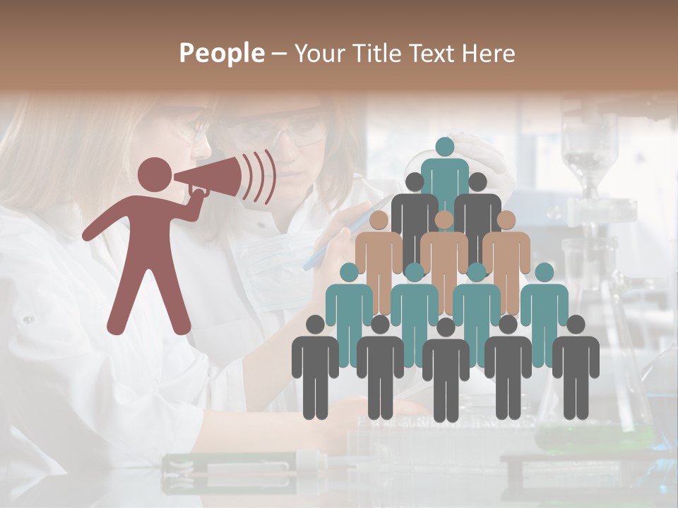 Research People Dna PowerPoint Template