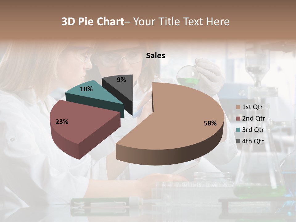 Research People Dna PowerPoint Template