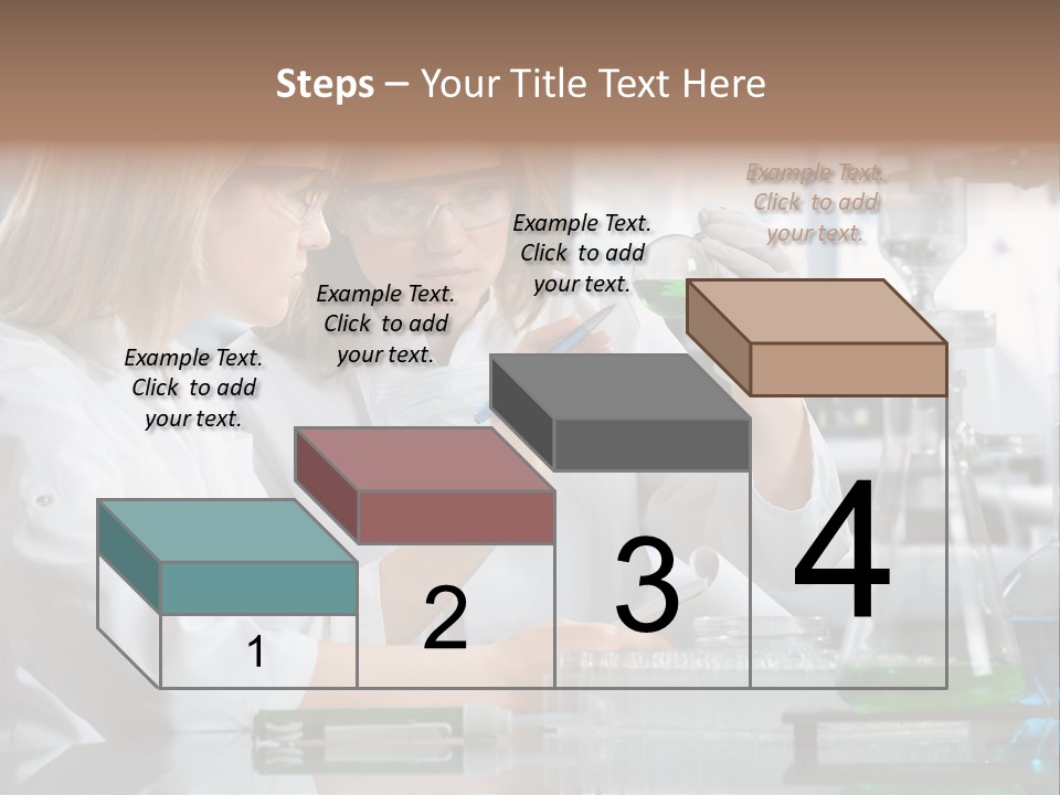 Research People Dna PowerPoint Template