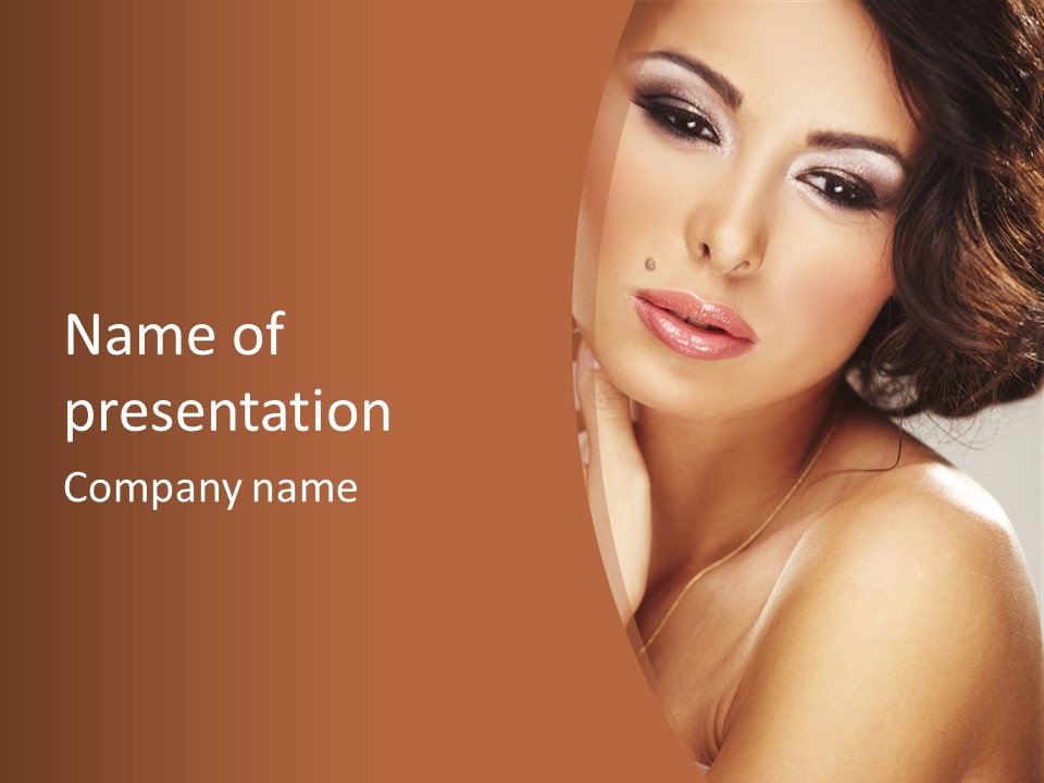 Fashion Studio People PowerPoint Template