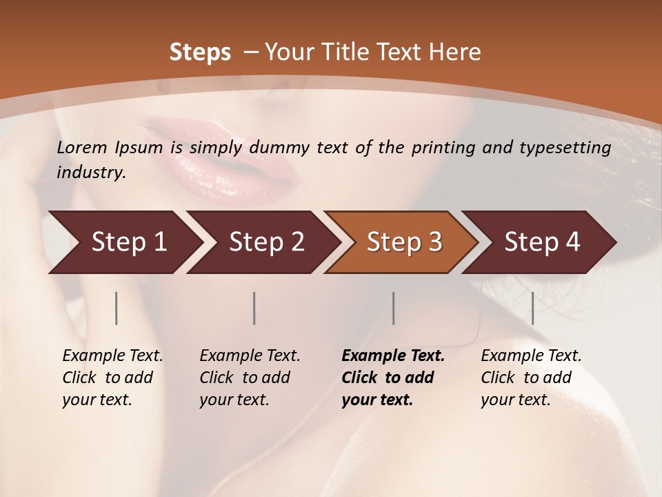 Fashion Studio People PowerPoint Template