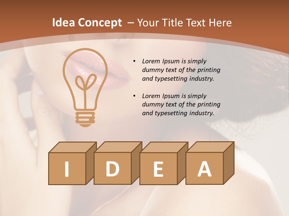 Fashion Studio People PowerPoint Template