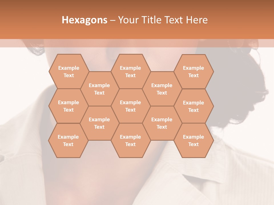 Corporate Smile Woman PowerPoint Template