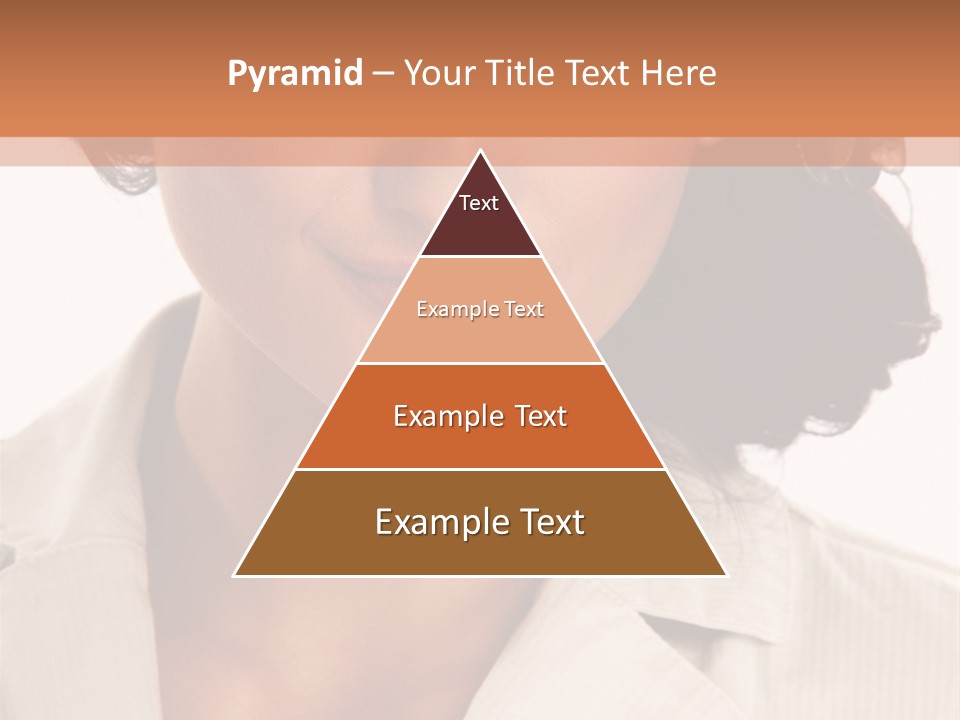 Corporate Smile Woman PowerPoint Template